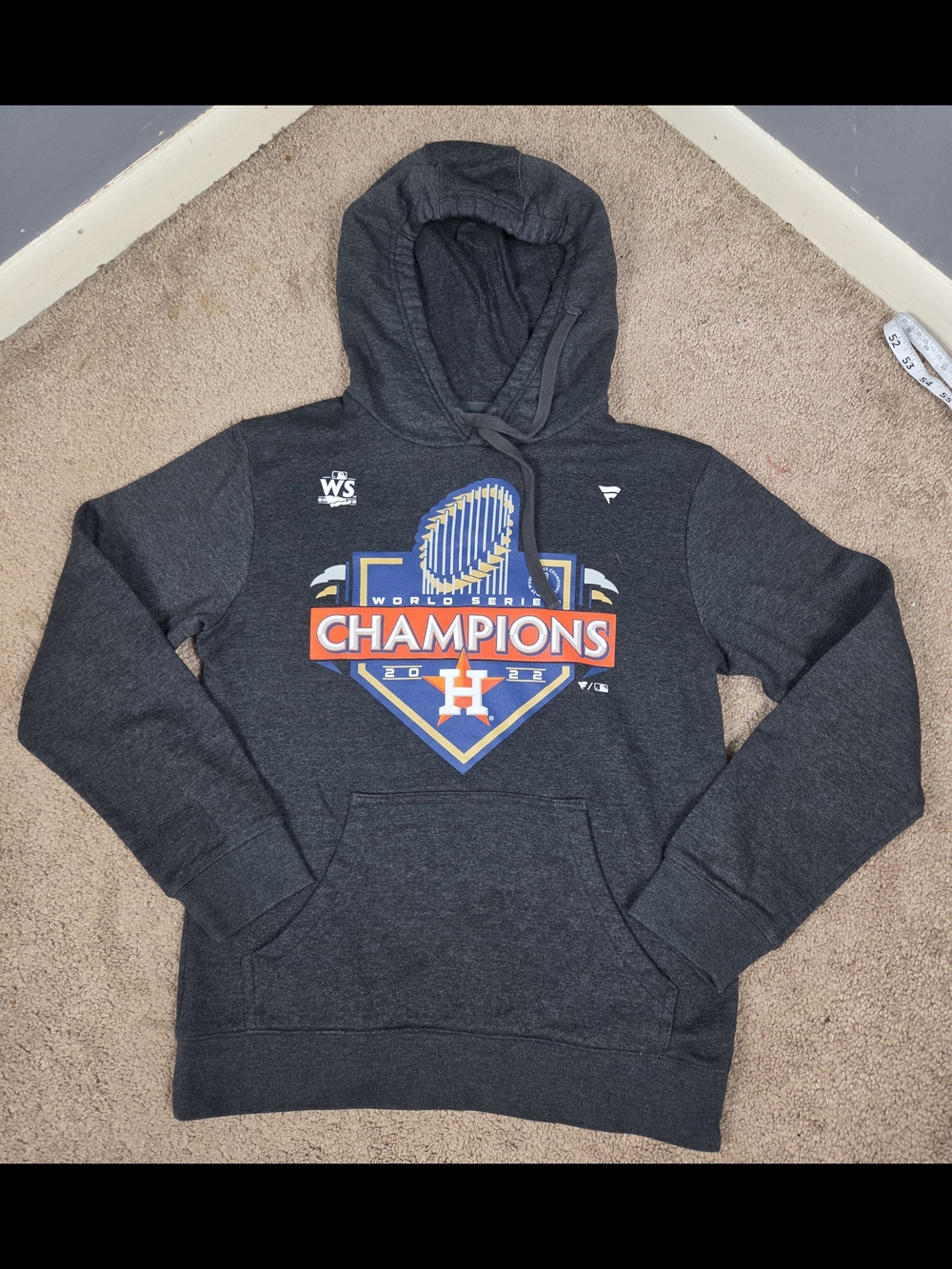Fanatics Dark Gray Houston Astros Champions Hoodie